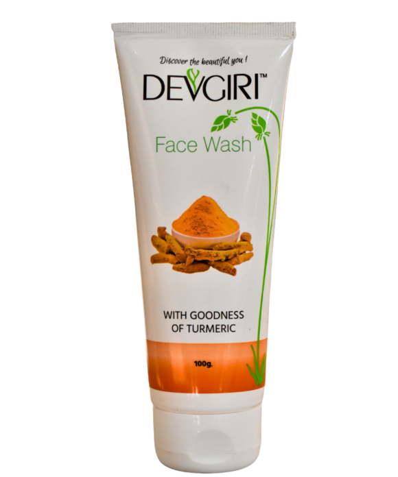 DEVGIRI Face Wash – With Goodness of Turmeric (100 gm)