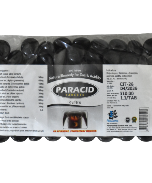 PARACID Tablets (100 Tablets)